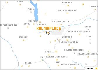 map of Kalmia Place