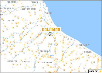 map of Kālmījān