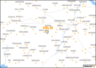 map of Kalmi