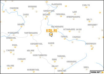 map of Kalmi