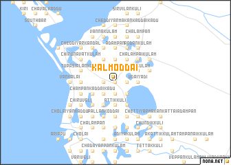 map of Kalmoddai