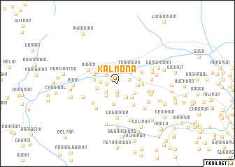 map of Kalmona