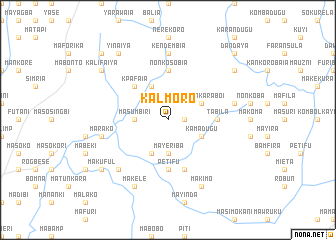 map of Kalmoro