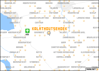 map of Kalmthoutse Hoek