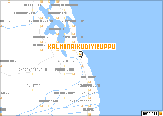 map of Kalmunaikudiyiruppu