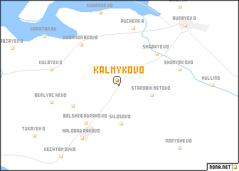 map of Kalmykovo