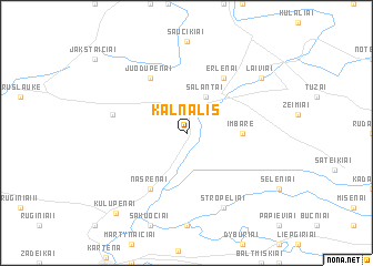 map of Kalnalis