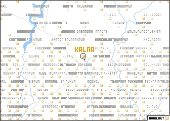 map of Kālna