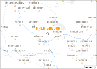 map of Kalʼnishovka