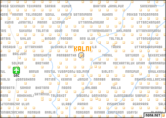 map of Kālni
