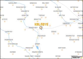 map of Kalʼnoye