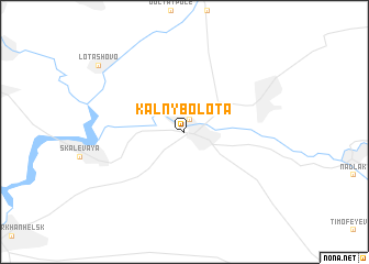 map of Kalʼnybolota