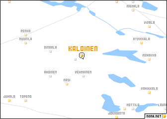 map of Kaloinen