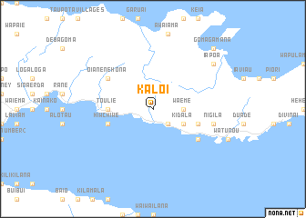 map of Kaloi