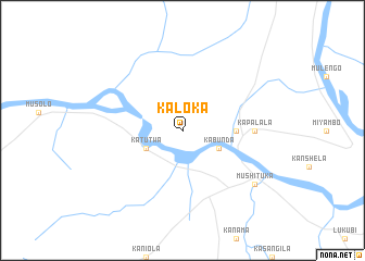 map of Kaloka