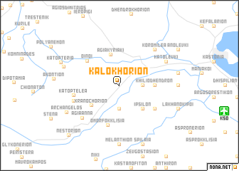 map of Kalokhórion