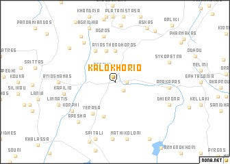 map of Kalokhorio