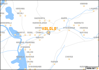 map of Kalola