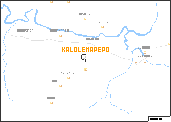 map of Kalole-Mapepo