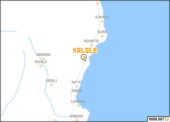 map of Kalole