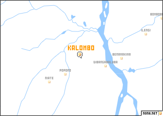 map of Kalombo