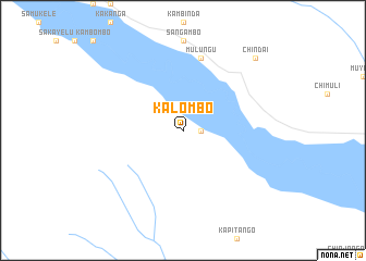 map of Kalombo