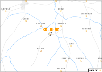 map of Kalombo
