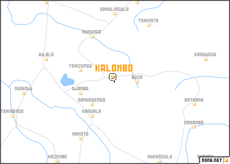 map of Kalombo