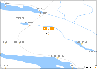 map of Kälom