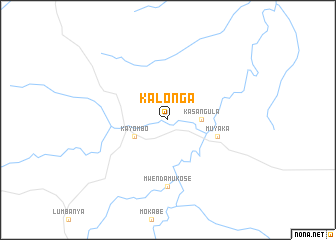 map of Kalonga