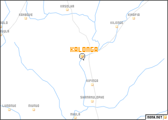 map of Kalonga