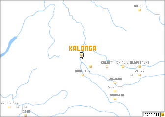 map of Kalonga