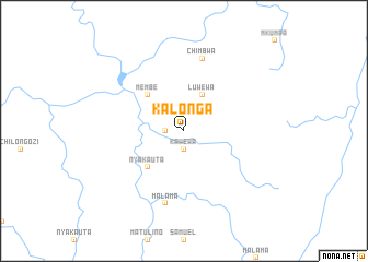 map of Kalonga