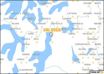 map of Kalonga