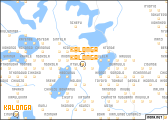 map of Kalonga