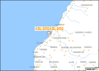 map of Kalongkalong