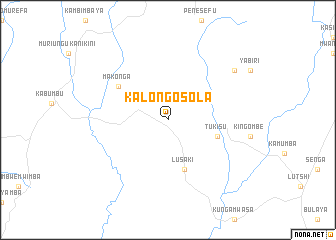 map of Kalongosola