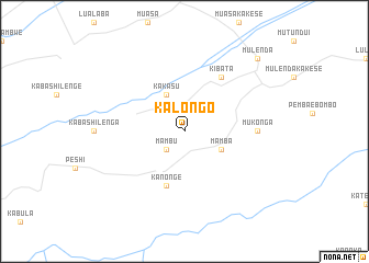 map of Kalongo