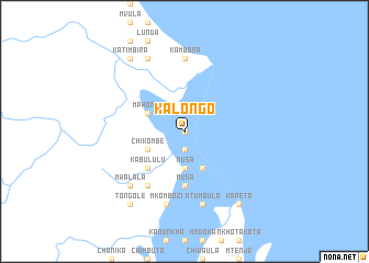 map of Kalongo