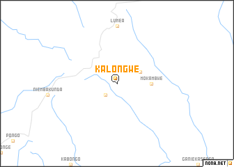 map of Kalongwe