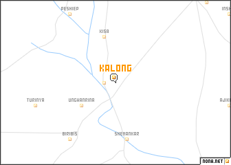 map of Kalong