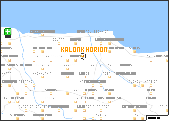 map of Kalón Khoríon