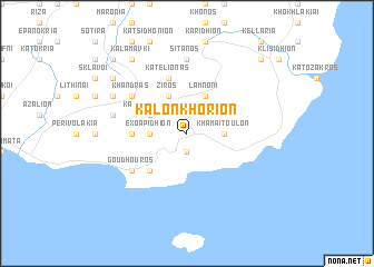 map of Kalón Khoríon