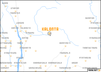 map of Kalonta