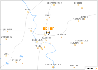 map of Kalon