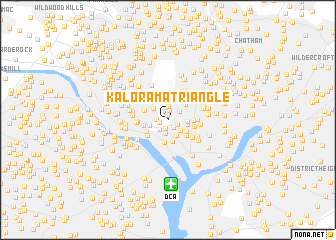 map of Kalorama Triangle