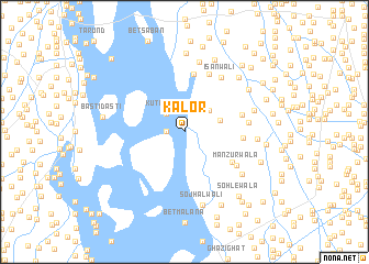 map of Kalor