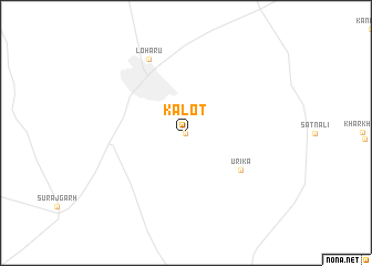 map of Kalot