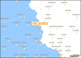 map of Kaloubou