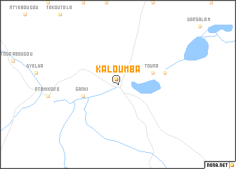 map of Kaloumba